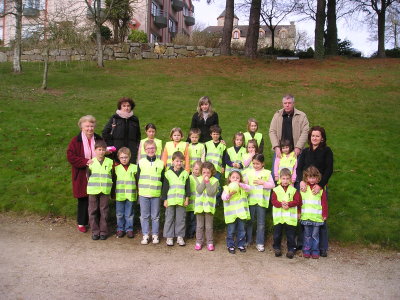 Remise de gilets à Mûr-De-Bretagne